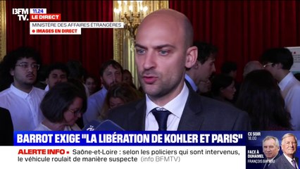 Gaza: "Le système militarisé de distribution de l'aide humanitaire (...) doit cesser", déclare Jean-Noël Barrot