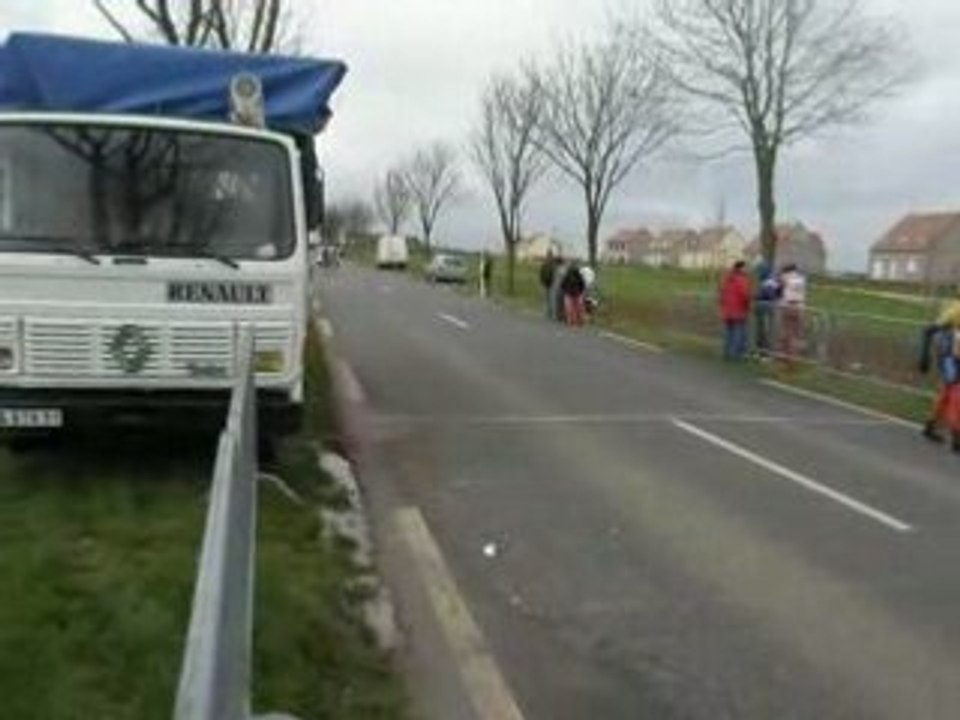 Arrivée de Fred Cipollini a Angerville