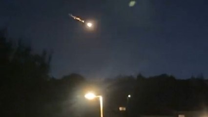 Scotland: 'Meteor' spotted in Falkirk