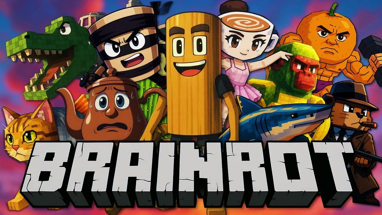 BRAINROT MINECRAFT ANIME OPENING | Official Music Video
