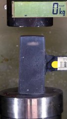 Deep frozen hammer Vs hydraulic press