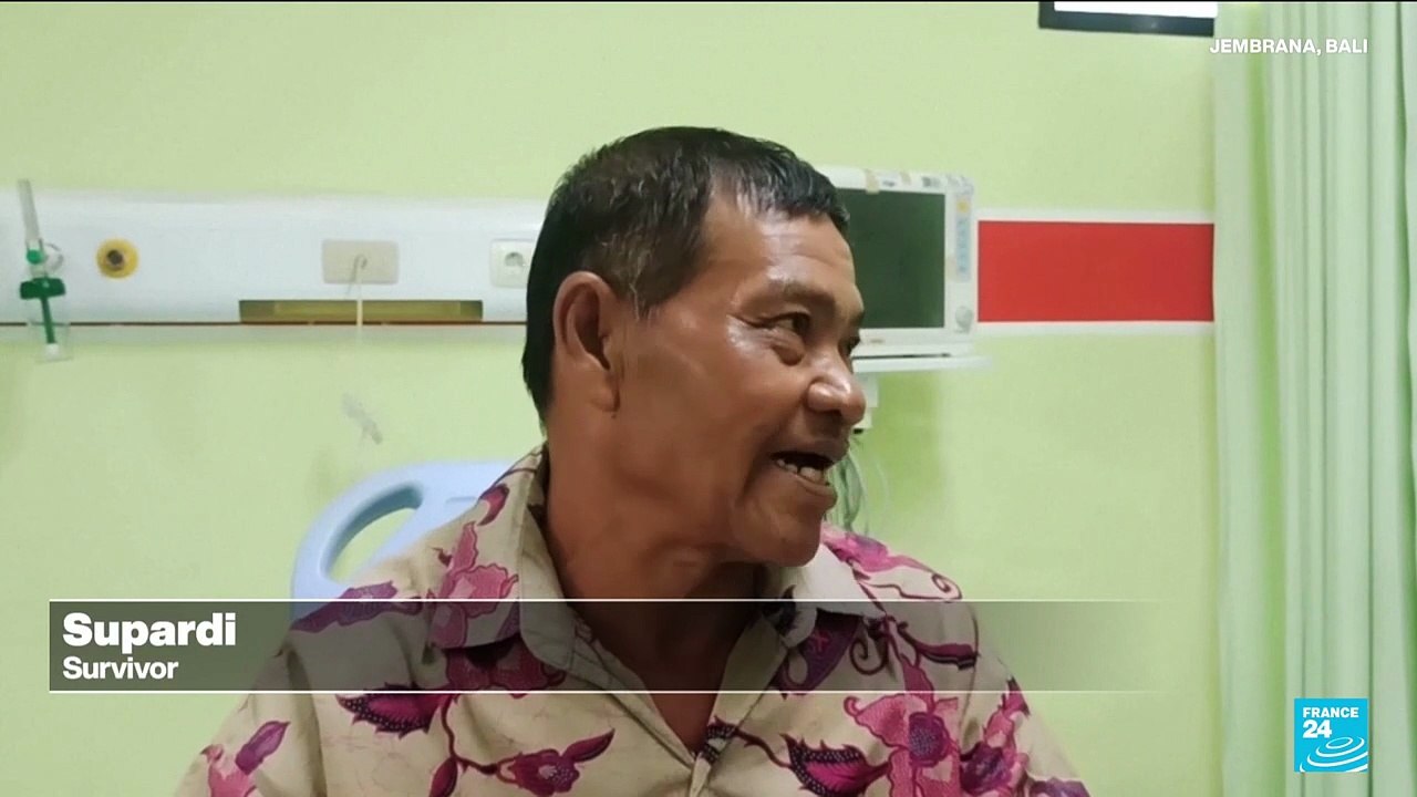 Dozens still missing after ferry sinks on way to Indonesia's Bali