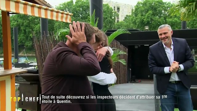 Quentin remporte Top chef 2025 sur M6, le 2 juillet 2025.