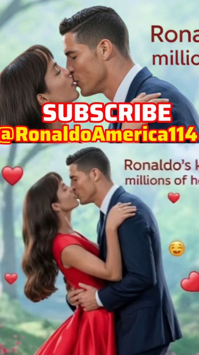 "Caught on Camera: Ronaldo & Georgina’s Romantic Kiss Ever! ❤️"