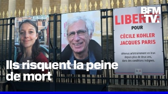 Iran: Cécile Kohler et Jacques Paris, détenus depuis plus de trois ans, inculpés d'espionnage au profit d'Israël