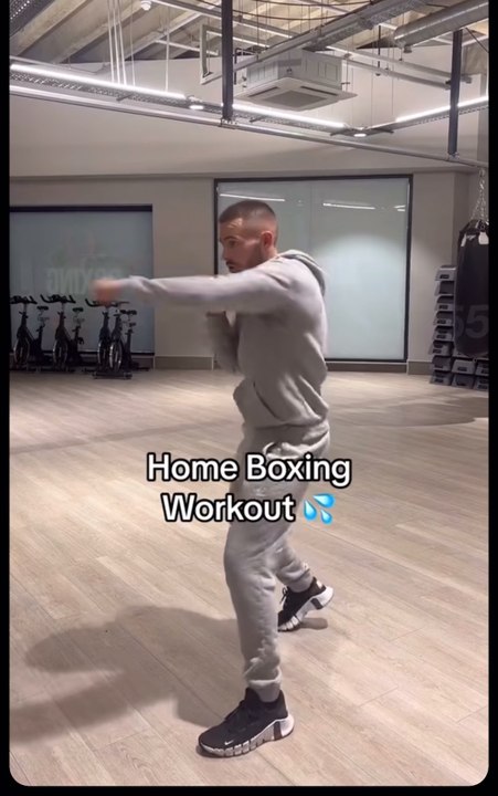 Home boxing workout