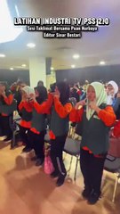 Aktiviti menarik peserta Latihan Industri TV PSS 2.0