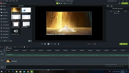 Separating audio and video in Camtasia studio