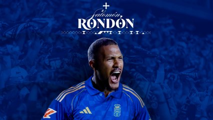 El Real Oviedo hace oficial el fichaje de Salomón Rondón 