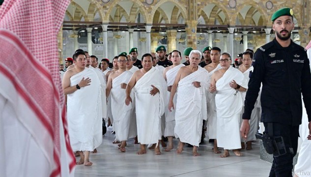 Presiden Prabowo Umrah di Sela Kunjungan ke Arab Saudi