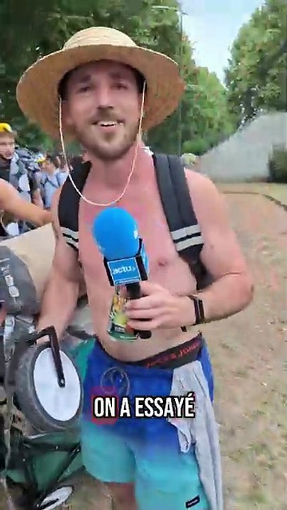 Les festivaliers font leur arrivée à Garorock 2025
