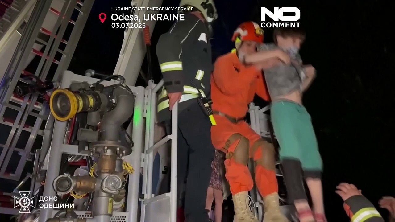 Russische Drohnenangriffe treffen ukrainische Städte, verletzen Kinder in Odesa