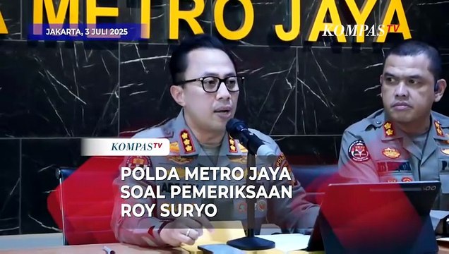 Polda Metro Jaya Bicara Tunggu Roy Suryo untuk Diperiksa Jadi Saksi Terkait Kasus IJazah Jokowi