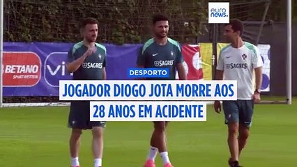 Diogo Jota morre em acidente de carro