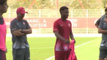 Monaco - Fati à l'entraînement collectif, Dier en individuel, pas encore de Pogba