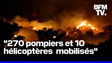 Incendies en Grèce: plus de 1.500 personnes ont été évacuées à cause des feux de fôret