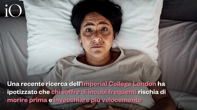 Quando l'incubo diventa realtà, gli effetti dei brutti sogni sul nostro corpo