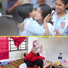 ৮ দিনের সন্তান কোলে নিয়ে পরীক্ষা দিলেন মা! ❤️ | Real Story of Struggle | Inspirational Bangla News 2025