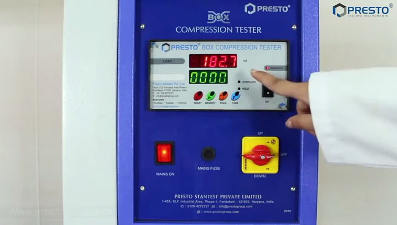 Best Box Compression Tester for Packaging Strength Tests