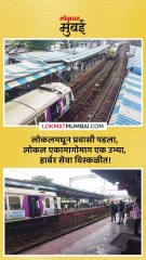 लोकलमधून प्रवासी पडला, लोकल एकामागोमाग एक उभ्या, हार्बर सेवा विस्कळीत!