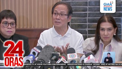 Tugon ni Ang sa mga alegasyon ni Patidongan, agad hiningi ng GMA Integrated News matapos siyang pangalanan | 24 Oras