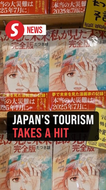 Manga catastrophe prediction spooks tourists to Japan