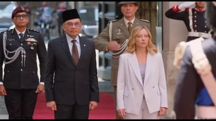Giorgia Meloni incontra il primo ministro Malese Anwar bin Ibrahim
