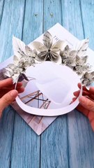 DIY Paper Flower Crown Tutorial