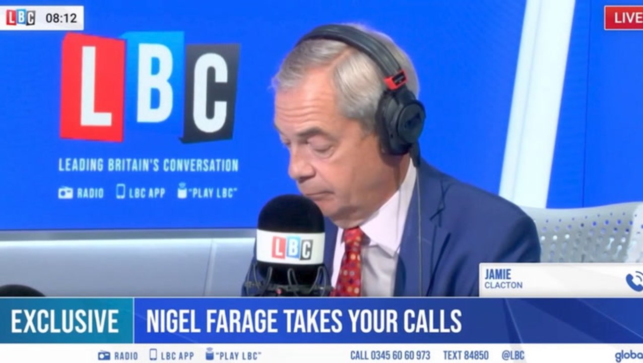 Annoyed Clacton resident tells Farage he’s ignoring town - before Reform leader forgets his name