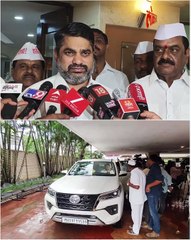 शक्तिपीठ महार्गासाठी पंढरपुरात विठ्ठलाला साकडे, सतेज पाटील पंढरपूरकडे रवाना