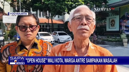 Open House, Wali Kota Yogyakarta Hasto Wardoyo Dengarkan Langsung Keluhan Warga | SAPA SIANG