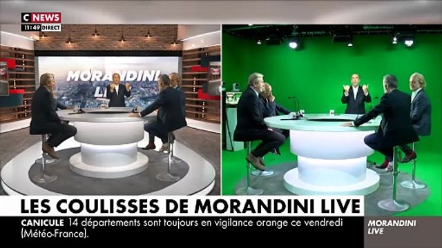 Pour la dernière émission de la saison, Jean-Marc Morandini dévoile le vrai décor de Morandini Live sur CNews: On va vous montrer ce qu’on vous cache depuis huit ans - VIDEO