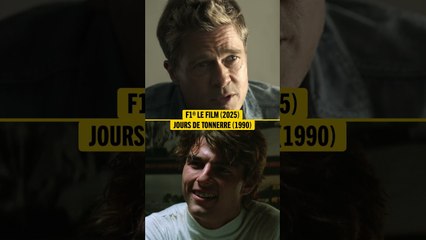 "F1® le film" semble trouver ses inspiration dans un film de 1990, "Jours de Tonnerre" 👀🏎️