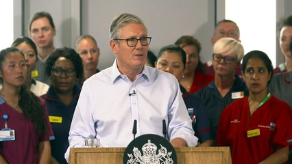 Starmer unveils plan to get NHS 'fit to face future'