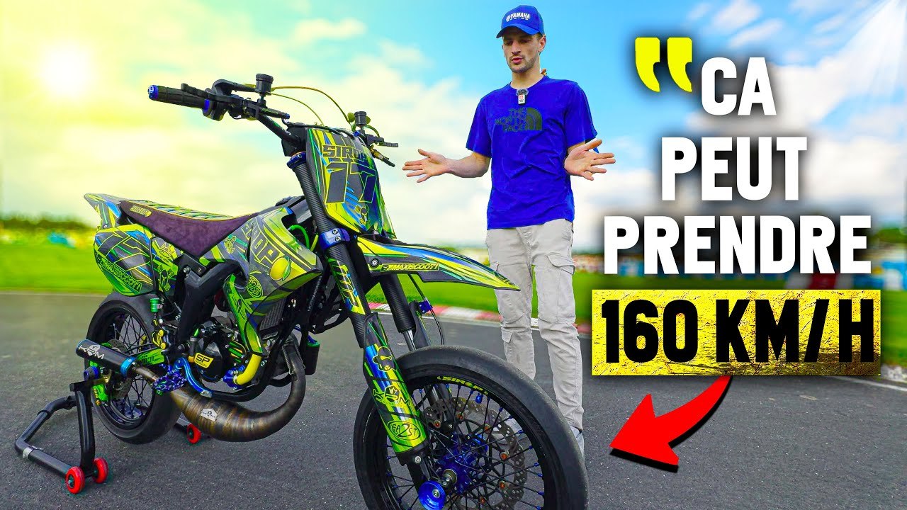 10 000€  La PRÉPA de sa YAMAHA DT 50CC est FOLLE 😱