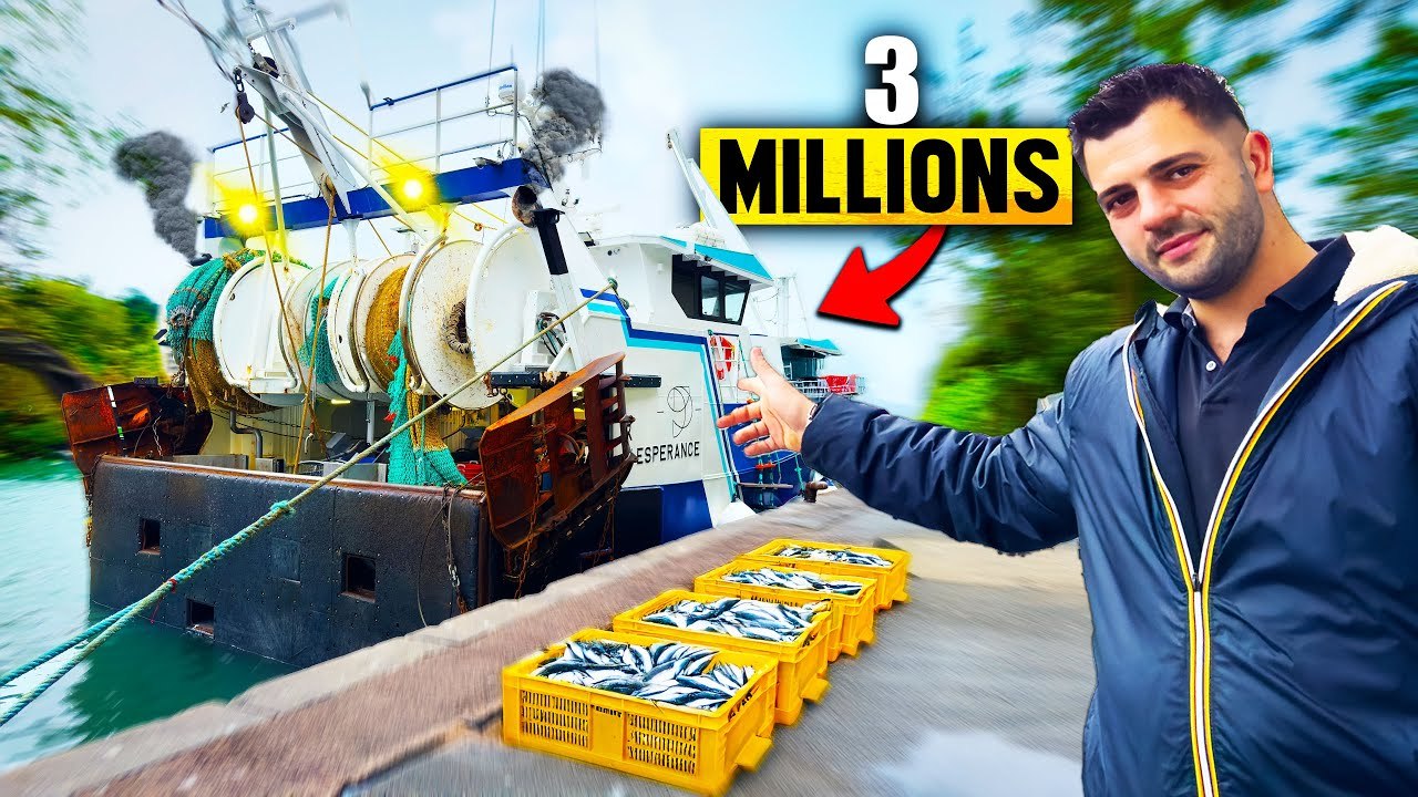 650 chevaux, 150 tonnes, 3 000 000€ : Le chalutier de Tim !