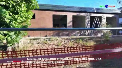 Teramo SI APRE UNO SPIRAGLIO PER IL DELFICO, UNA PARTE POTREBBE RIAPRIRE