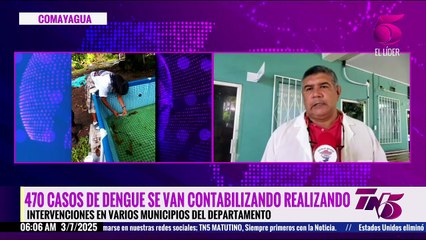 470 casos de dengue se van contabilizando realizando intervenciones en varios municipios del departamento