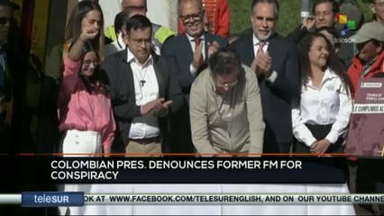 FTS 8:30 03-07: Colombian pres. denounces former FM for conspiracy
