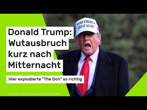 Donald Trump: Hier explodierte The Don so richtig