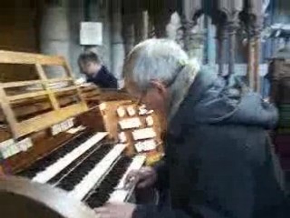 faire de l'orgue à l'église St Nicolas de Nantes