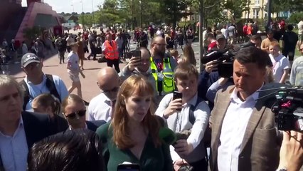 ''It's heartbreaking' - UK Deputy PM Rayner pays respects to Diogo Jota