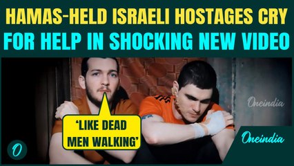 Terrifying Hamas VIDEO Shows Maxim Herkin, Bar Kuperstein Alive; ‘Please!’: Hostages Beg for Help