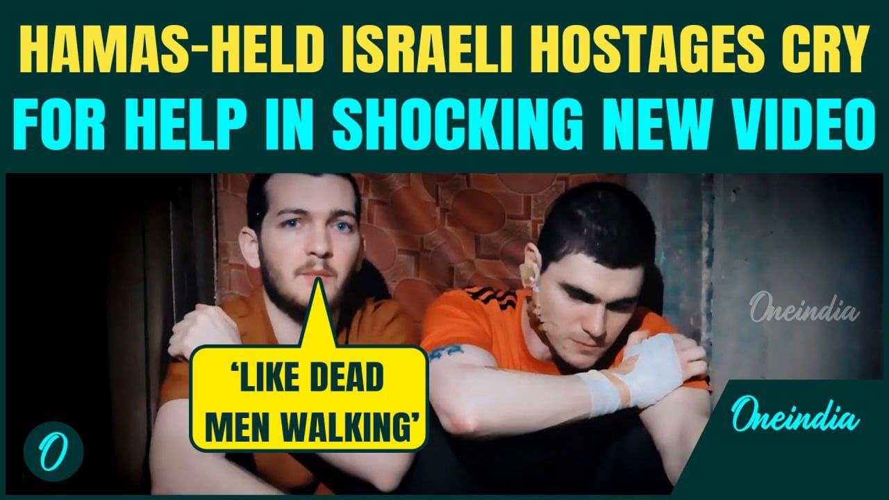 Terrifying Hamas VIDEO Shows Maxim Herkin, Bar Kuperstein Alive; ‘Please!’: Hostages Beg for Help
