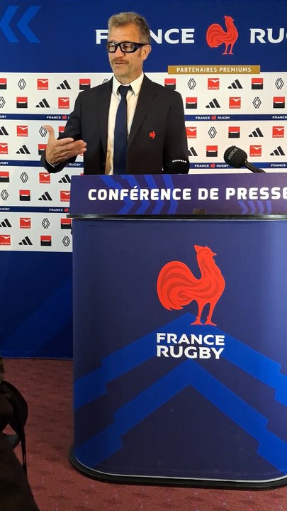 « Malheureusement, on ne peut pas faire mieux » : Fabien Galthié justifie la compo surprenante de l'équipe de France - Rugby - Tests - Bleus