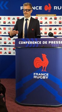« Malheureusement, on ne peut pas faire mieux » : Fabien Galthié justifie la compo surprenante de l'équipe de France - Rugby - Tests - Bleus