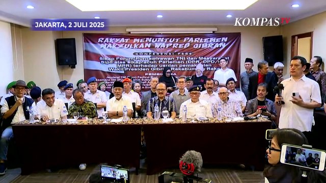 Respons Ketua DPR Puan soal Desakan Pemakzulan Wapres Gibran oleh Forum Purnawirawan TNI