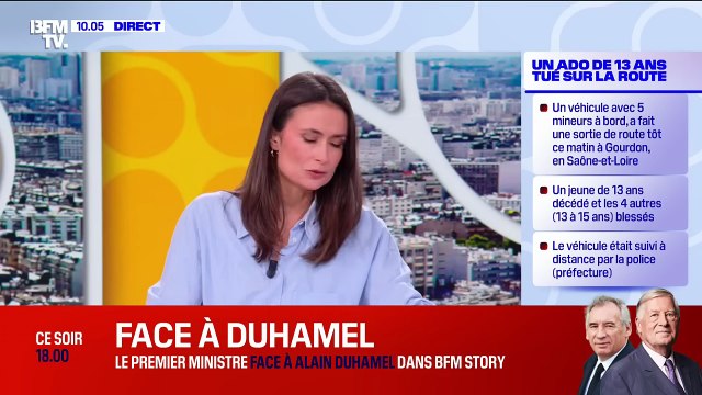 Actualités : Saône-et-Loire un adolescent tué et 4 blessés dans l'accident de leur voiture suivie par la police Jeudi 3 Juillet 2025