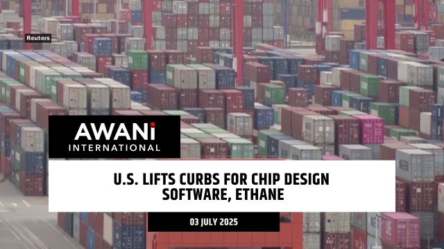 U.S. lifts curbs on chip design software, ethane