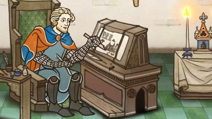 Das Mittelalterspiel Scriptorium ist simpel - und entwickelt schnell einen gewaltigen Sog